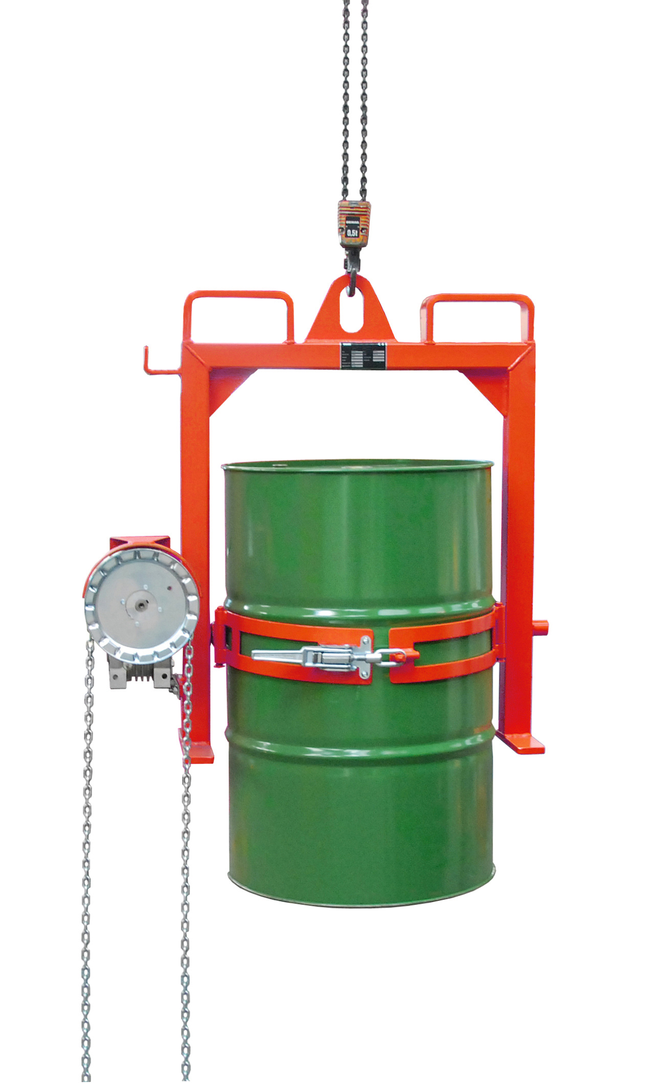 Fasskipper Typ FD-SK RAL 3000 Feuerrot